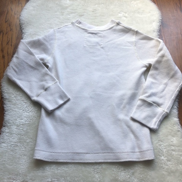 Boys long sleeve graphic waffle knit top XS (4) - Picture 6 of 6
